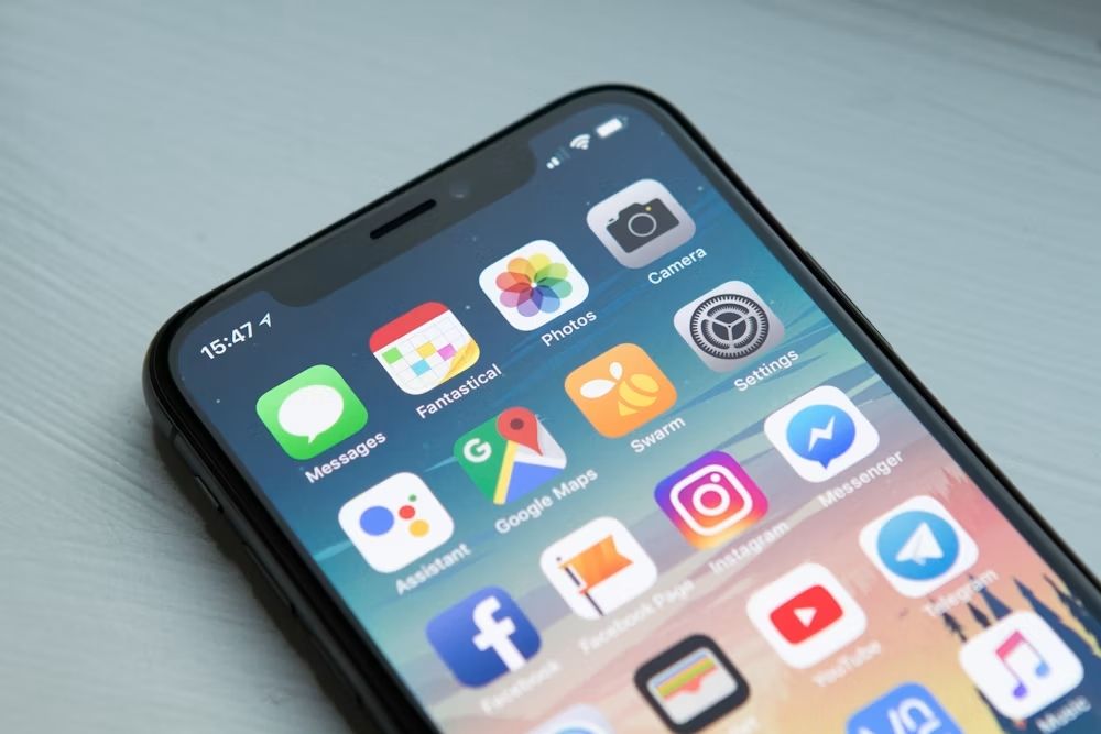 Autista che monitora la posizione del veicolo sull'app mobile entopizo
