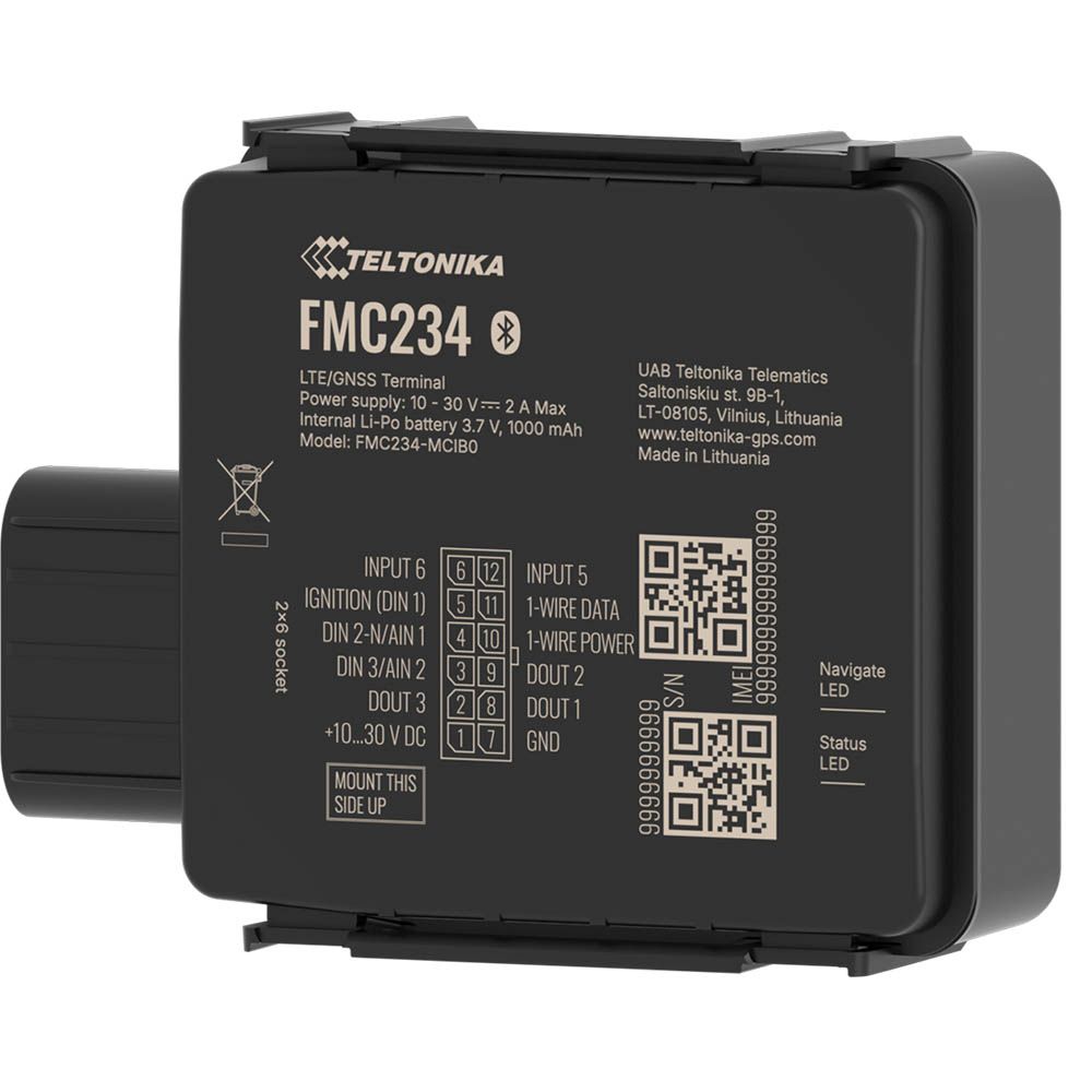 Localizzatore GPS 4G Teltonika FMC234 per moto