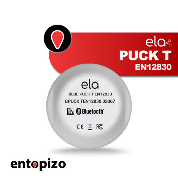 ELA BLUE PUCK T EN12830 Sensore di temperatura Bluetooth