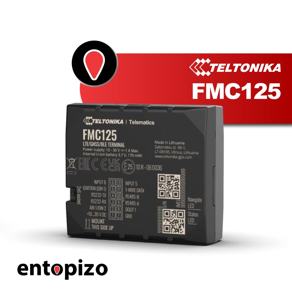 Teltonika FMC125 | GPS Tracker compatibile GPS Tracker telecamera