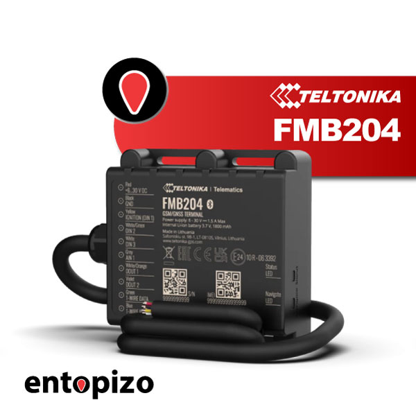 Teltonika FMB204 | GPS Tracker scooter e imbarcazioni