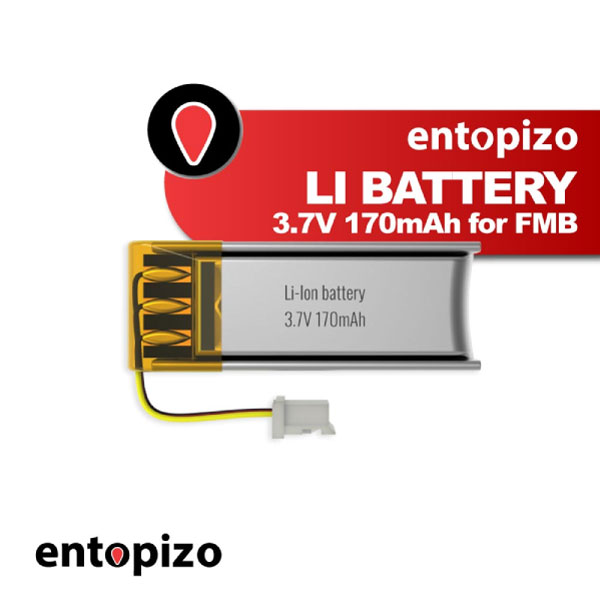 Batteria al litio da 3,7 V e 170 mAh PER FMB