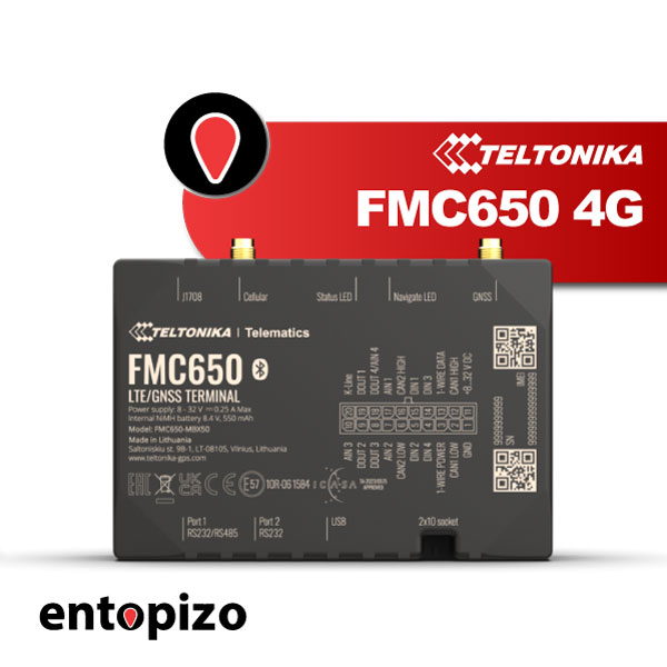 Teltonika FMC650 4G | Localizzatore GPS per camion da trasporto
