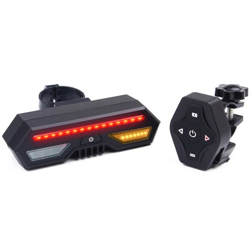 Localizzatore GPS 4G LTE per biciclette con luce posteriore wireless