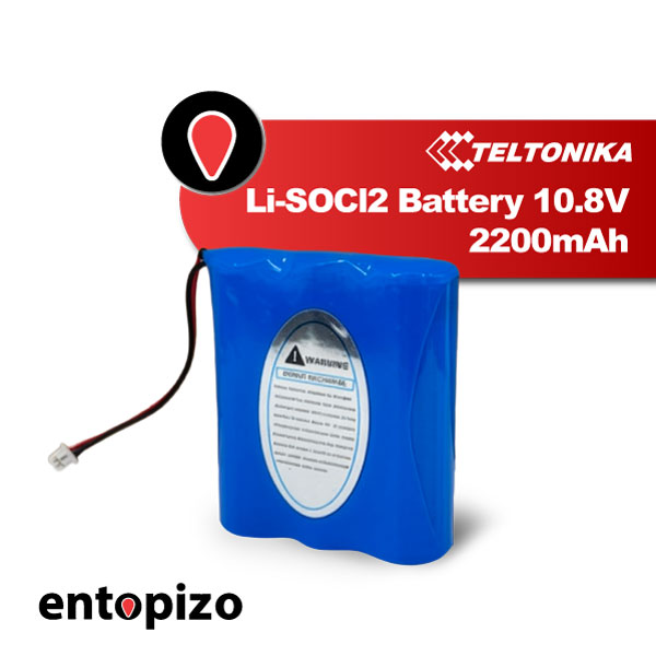 Batteria Teltonika Li-SOCl₂ da 10,8 V, 2200 mAh (PPCB00003860)